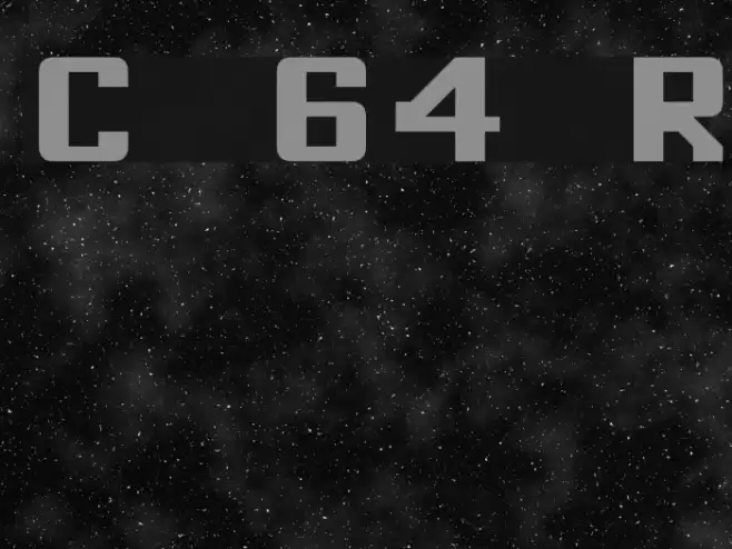 Commodore 64 Rounded Font examples