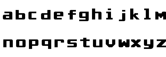 Commodore 64 Rounded Font LOWERCASE