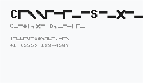 CommodoreServer Business Card