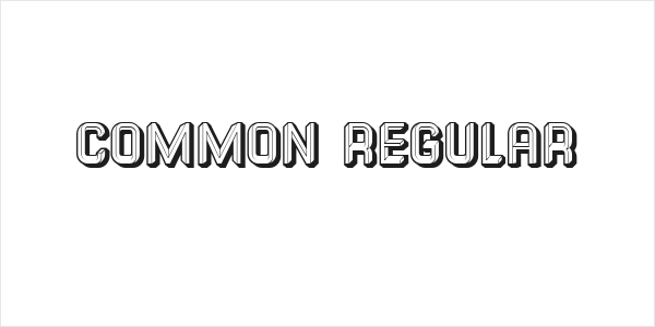Common Regular Logo