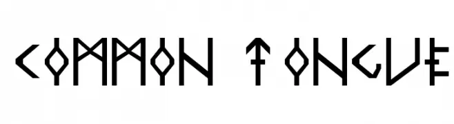 Common Tongue  免费字体下载