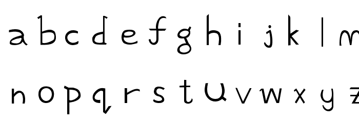 Commons Font Final Font LOWERCASE