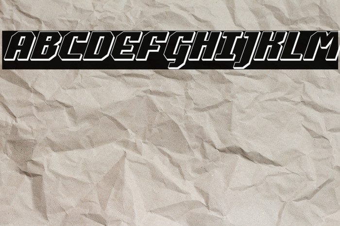 Commonwealth 3D Italic Example 2