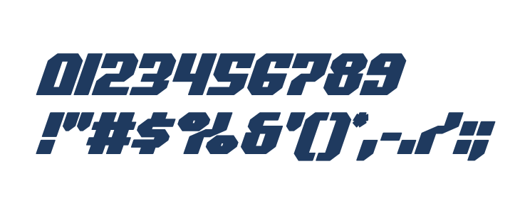 Commonwealth Bold Italic Other Characters