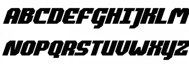 Commonwealth Bold Italic Polices MAJUSCULES