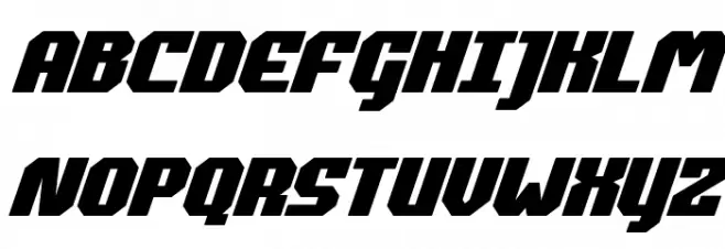 Commonwealth Bold Italic Polices MAJUSCULES
