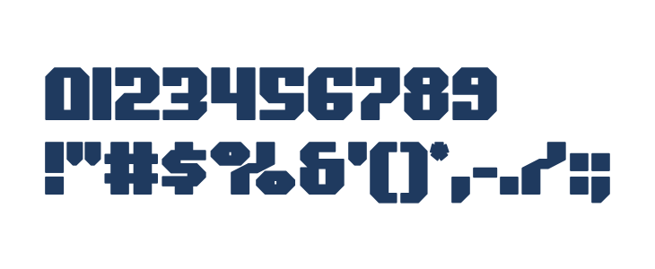 Commonwealth Bold Other Characters