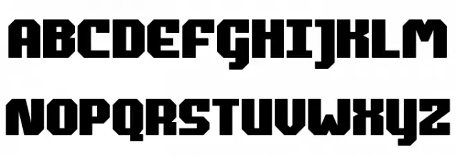 Commonwealth Bold Schriftart Groß
