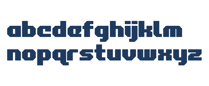 Commonwealth Bold Lowercase