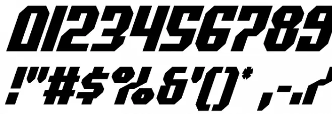 Commonwealth Condensed Italic Font OTHER CHARS