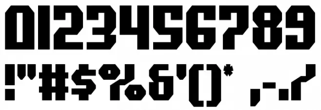 Commonwealth Condensed Font OTHER CHARS