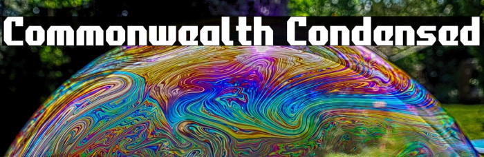 Commonwealth Condensed Example 2