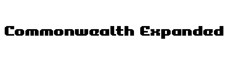 Commonwealth Expanded  Fuentes Gratis Descargar