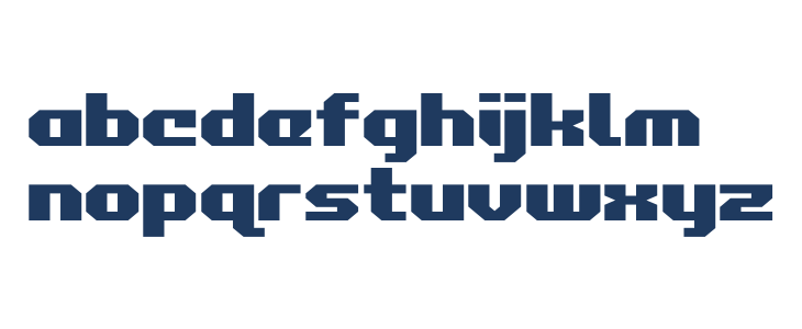 Commonwealth Expanded Lowercase
