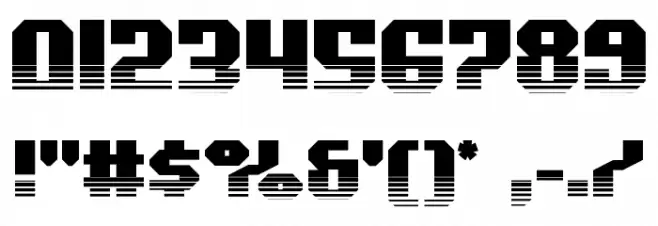 Commonwealth Halftone Font OTHER CHARS