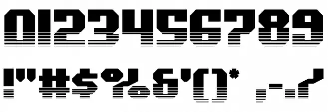 Commonwealth Halftone Font OTHER CHARS