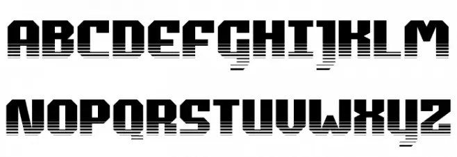Commonwealth Halftone फ़ॉन्ट अपरकेस