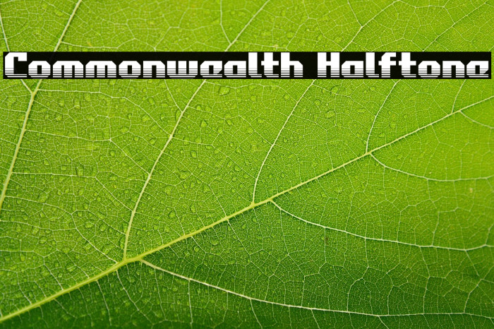 Commonwealth Halftone Example 2