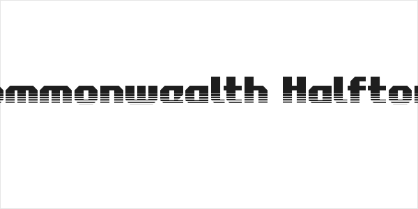 Commonwealth Halftone Logo