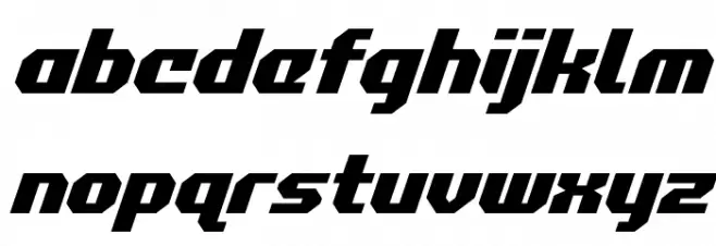 Commonwealth Italic 字体 小写