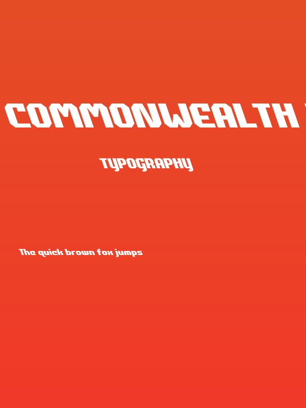 Commonwealth Leftalic Poster