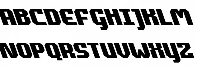 Commonwealth Leftalic 字体 大写