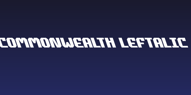 Commonwealth Leftalic Social Header