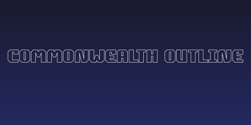 Commonwealth Outline Social Header