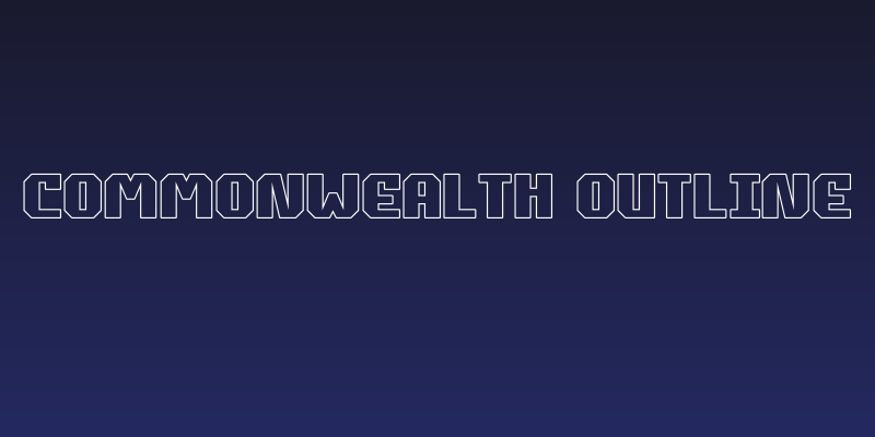Commonwealth Outline Social Header