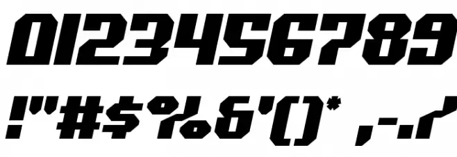 Commonwealth Semi-Italic Font OTHER CHARS