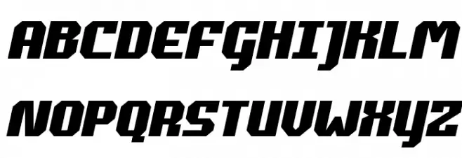 Commonwealth Semi-Italic Fuentes MAYÚSCULAS