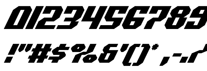 Commonwealth Super-Italic Font OTHER CHARS