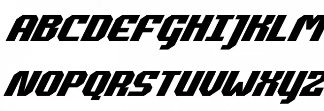 Commonwealth Super-Italic 字体 大写