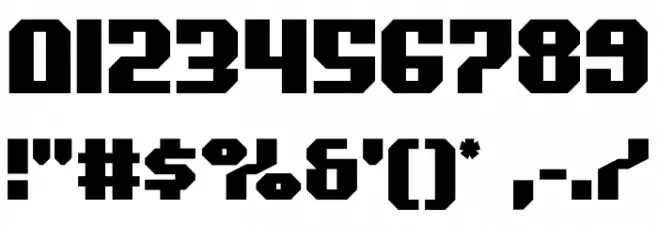Commonwealth Font OTHER CHARS