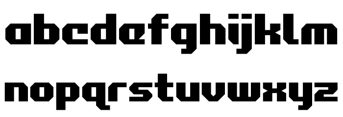 Commonwealth Font LOWERCASE