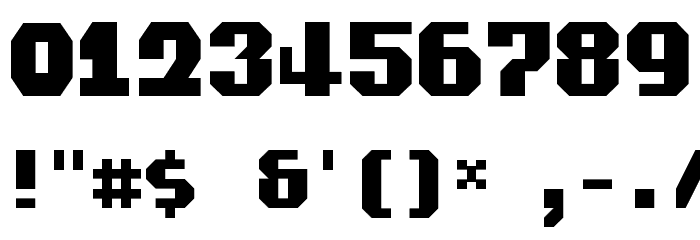 Commonwealth2 Font OTHER CHARS