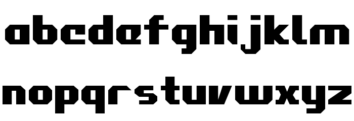 Commonwealth Font LOWERCASE