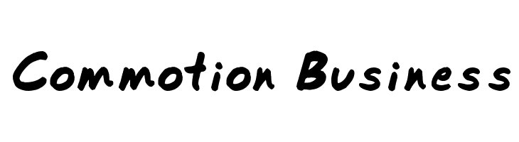 Commotion Business  नि: शुल्क फ़ॉन्ट्स डाउनलोड
