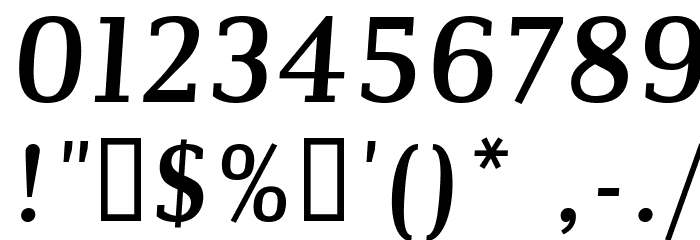 Communist Italic Font OTHER CHARS