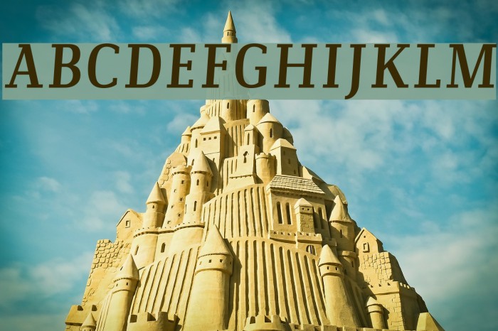 Communist Italic Font examples
