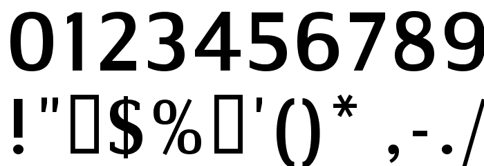 Communist Sans フォント その他の文字