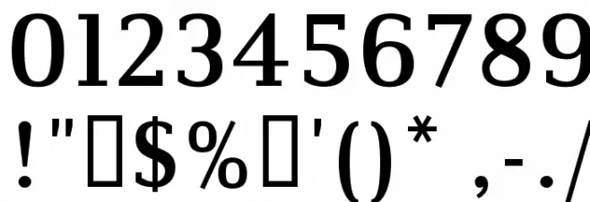 Communist Font OTHER CHARS