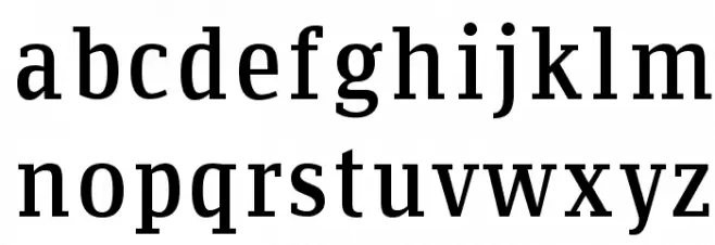 Communist Caratteri MINUSCOLO