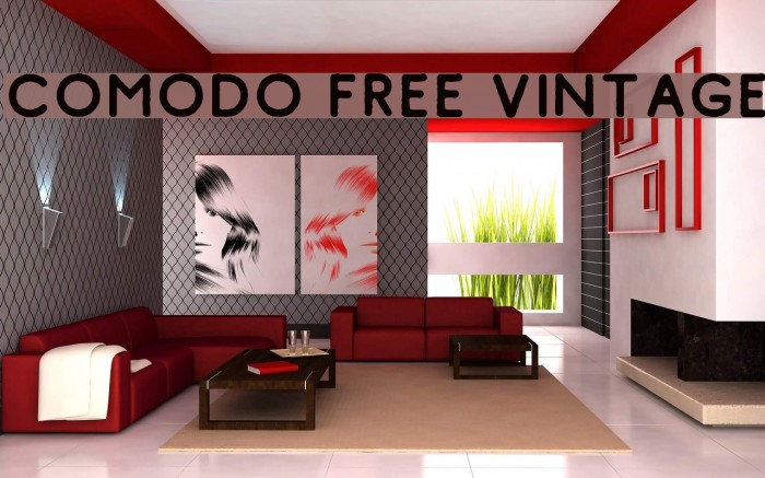 Comodo Free Vintage Font examples