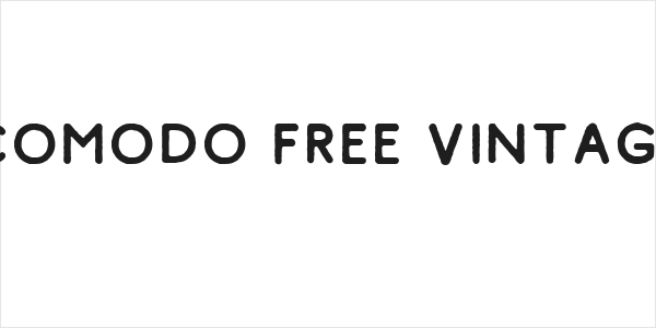 Comodo Free Vintage Logo