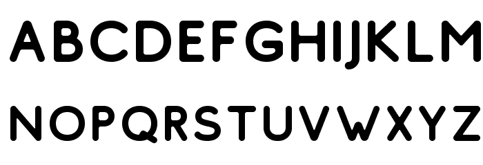 ComodoFree-Regular Font LOWERCASE