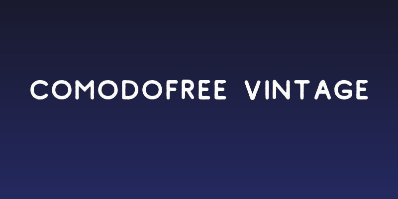 ComodoFree-Vintage Social Header