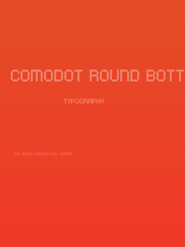 Comodot Round Bottom Poster