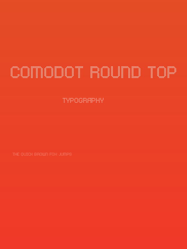 Comodot Round Top Poster