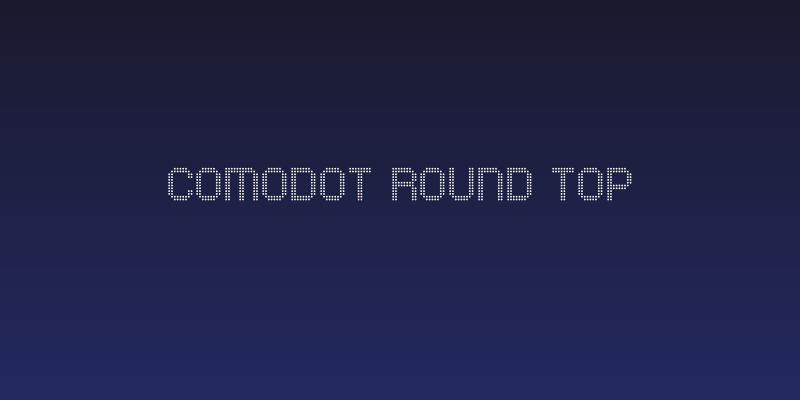 Comodot Round Top Social Header
